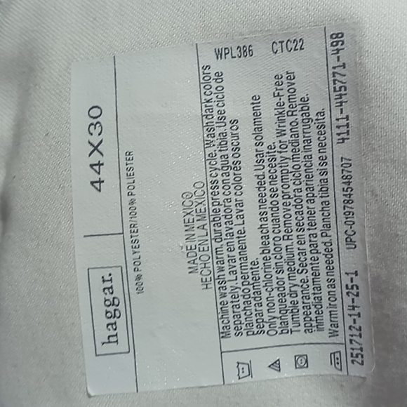 Haggar Generations Khaki trousers size 44W x 30L - Picture 11 of 11